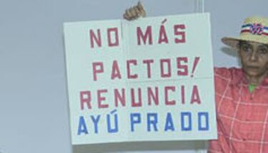 Sociedad civil en contra de reelección de Ayú Prado como presidente de la Corte