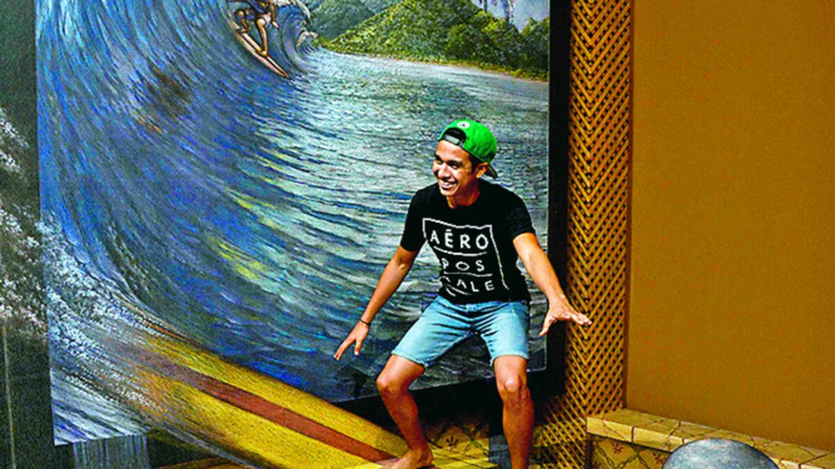 Algunas de las obras que se exponen en el Museum of Wonders.