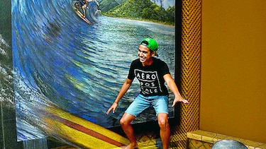 Museo con obras en 3D