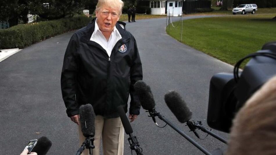 Trump se traslada a California, devastada por mortales incendios