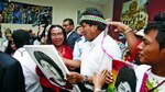 Evo Morales fue la atracción