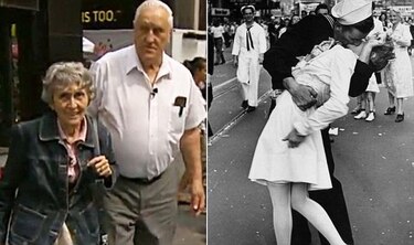 Fallece mujer del icónico beso con marinero en Times Square