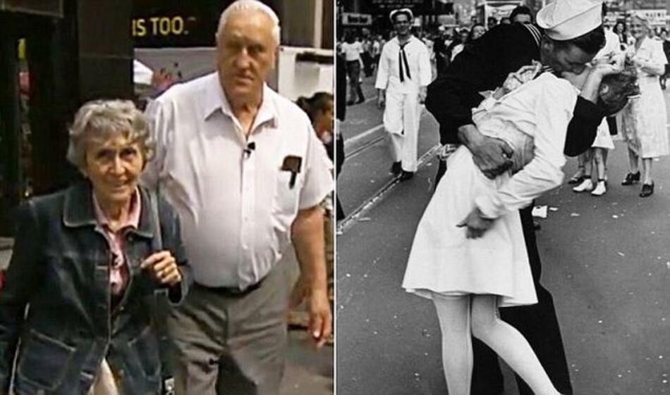 Fallece mujer del icónico beso con marinero en Times Square