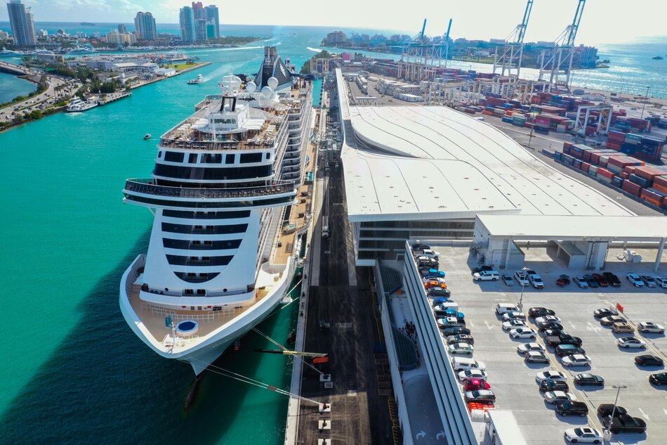 Inauguran en Miami una terminal de cruceros biométrica para 36,000 pasajeros diarios