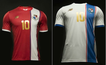 Panamá y la nueva camiseta para la selección de fútbol