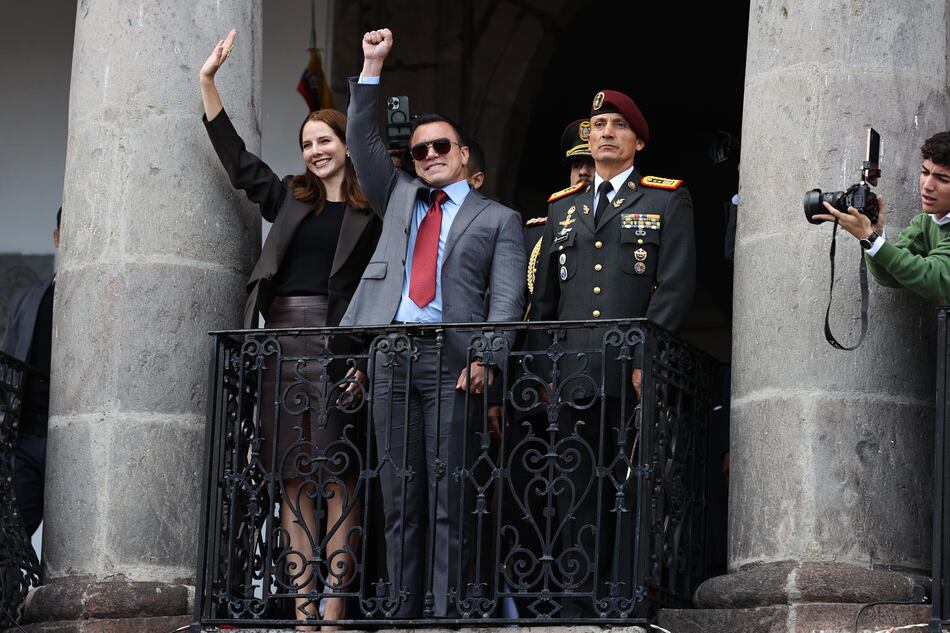 Culmina escrutinio en Ecuador: Noboa fue reelegido presidente con el 55.6 % de los votos