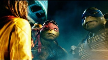 Las tortugas ninja derrotan a Slylvester Stallone en la taquilla