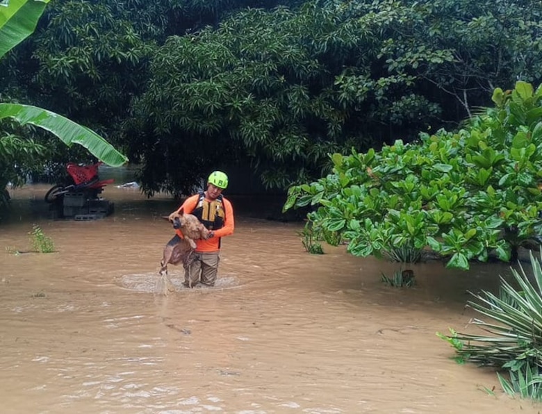 Inundaciones en Tonosí: 140 viviendas afectadas y alerta amarilla en varias provincias