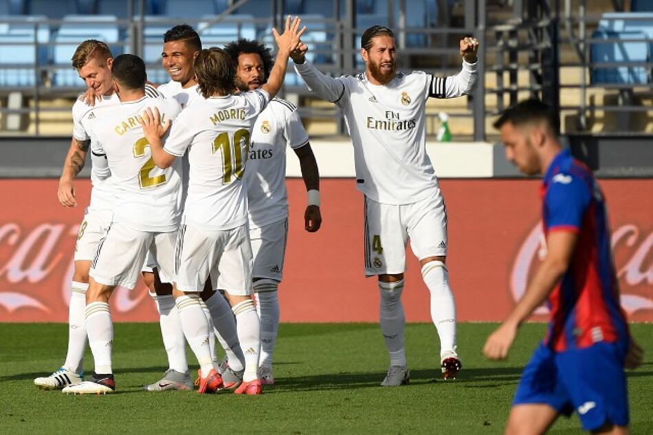 Real Madrid regresa con victoria por 3-1 sobre el Eibar