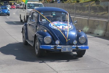 Bolivia rindió tributo al ‘escarabajo’, el automóvil que no pasa de moda