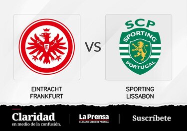 Sporting de Lisboa busca la oportunidad de romper el cero ante Eintracht Fráncfort