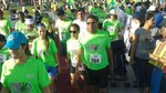 Masiva participación en la carrera-caminata para apoyar a las personas con síndrome de Down