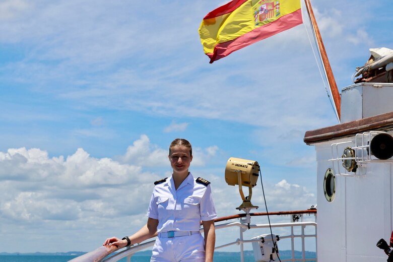 La princesa Leonor de España llega a Brasil; pasará por el Canal de Panamá a inicios de mayo