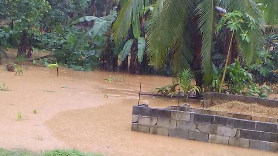 Al menos 150 personas afectadas en Colón