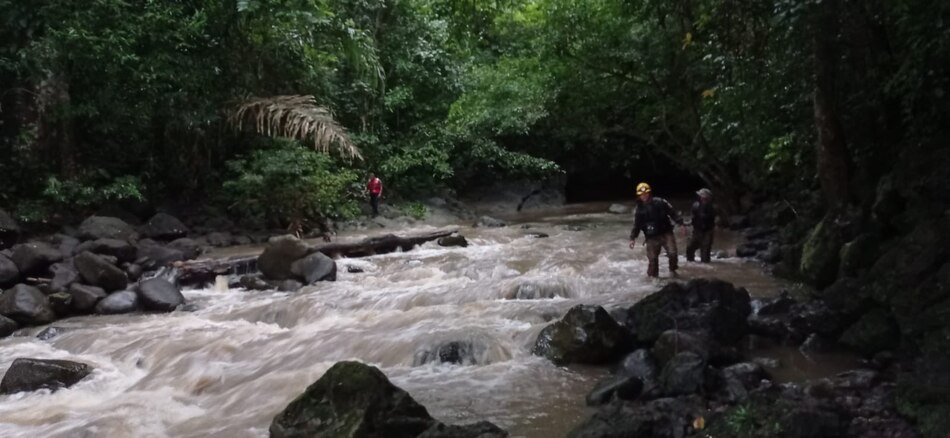 Sinaproc: cabeza de agua en una cueva en Bayano deja dos muertos, un desaparecido y 13 rescatados