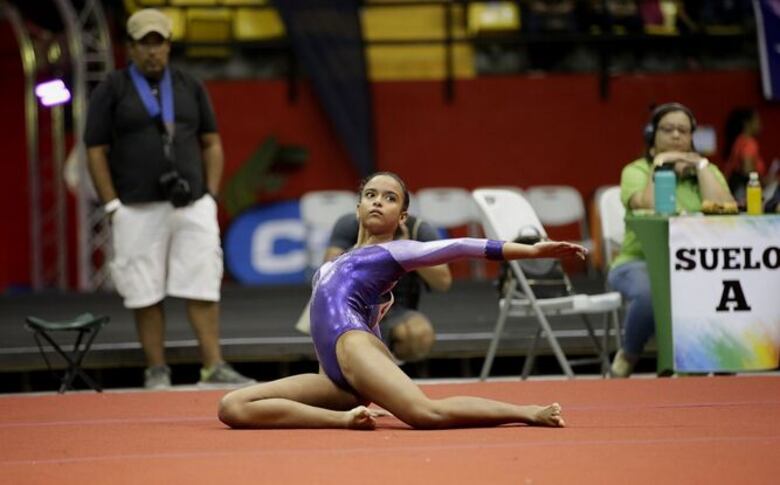 Gimnasia de alto nivel en la Copa IGA en Panamá