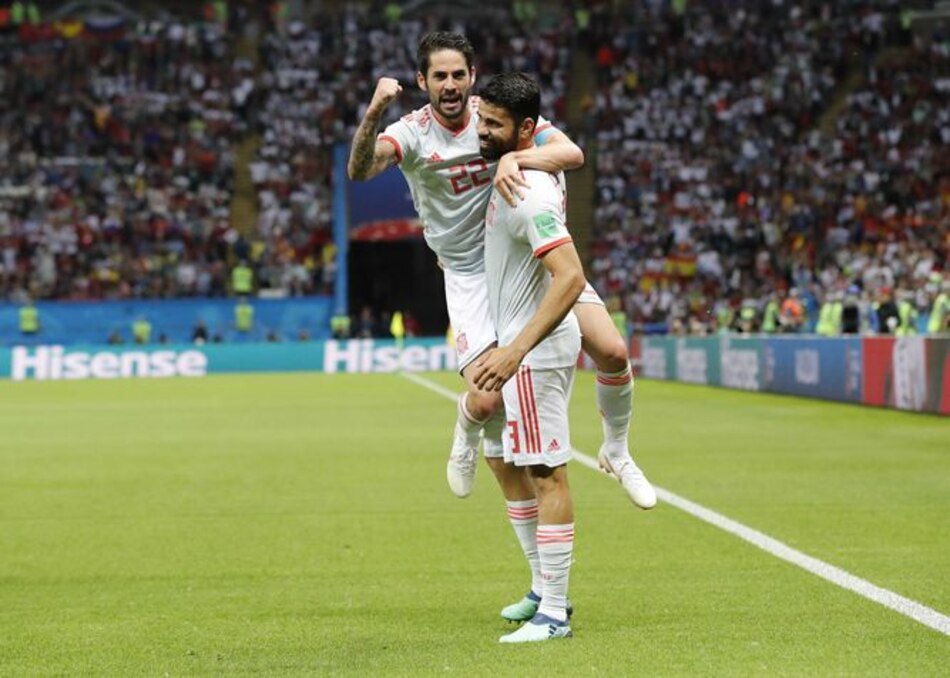 Una España paciente vence 1-0 a Irán