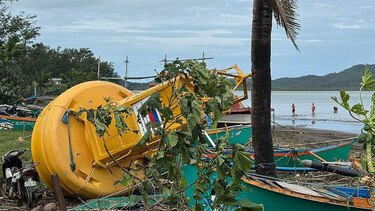 La reina de las tormentas: las imágenes del supertifón Ragasa que deja al menos 17 muertos en Taiwán y obliga a evacuar a millones en China