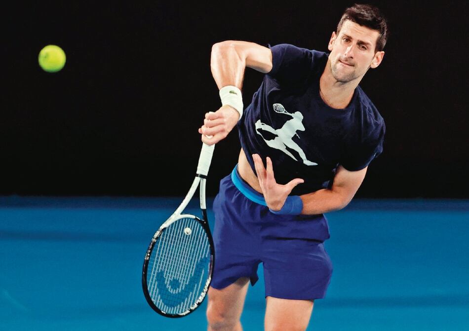Novak Djokovic jugará su primer partido del año el lunes en Dubái