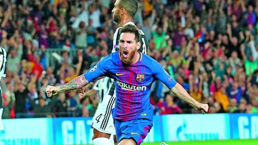 Messi acabó con la Juve
