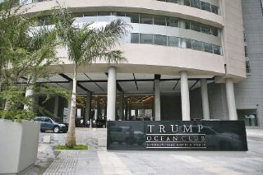 Terraza Azul, hotel Trump