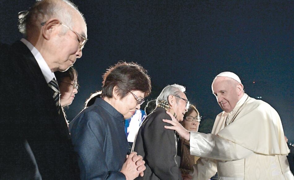 El Papa denuncia en Hiroshima el ‘crimen’ de las armas nucleares