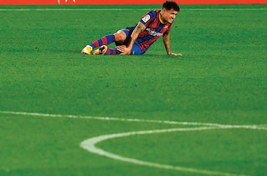 Coutinho será operado de los meniscos y se perderá resto de temporada