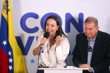María Corina Machado dice que las actas demuestran que ganaron con el 73% de los votos y tienen cómo probarlo