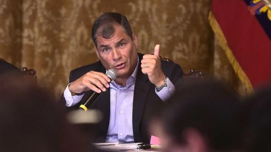 Rafael Correa: postura de Lasso sobre Julian Assange es 'entreguismo' a Estados Unidos