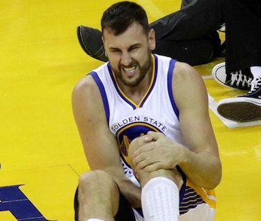 Warriors pierden a Bogut por el resto de la final
