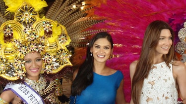 Miss Universo 2015 visita Chitré