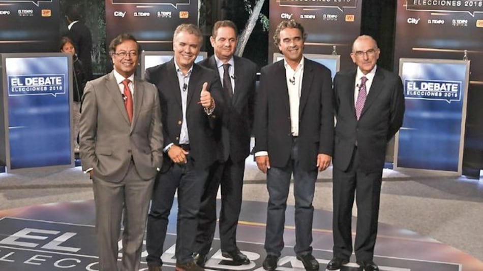 Una Colombia dividida irá mañana a las urnas para escoger presidente