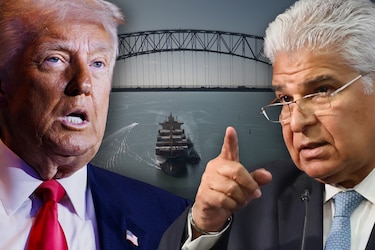 Trump pide más del Canal de Panamá: la compensación para buques militares y auxiliares no le bastan