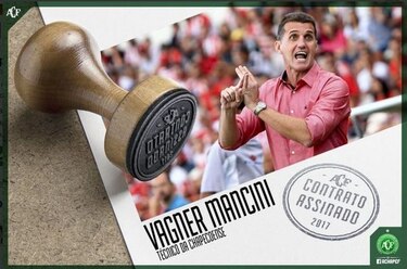 Chapecoense nombra a Vagner Mancini como técnico