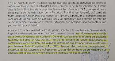 Fiscal anticorrupción no investigó la prórroga, porque la Contraloría le dijo que PPC había cumplido
