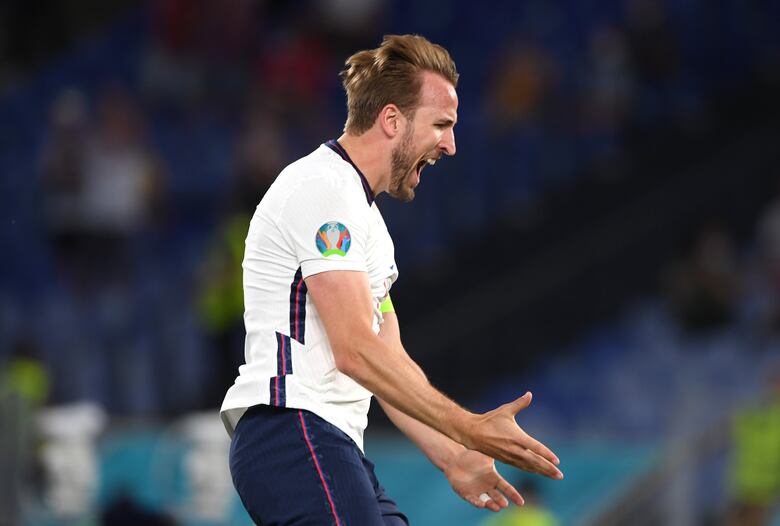 Inglaterra golea 4-0 a Ucrania y se verá con Dinamarca en semifinales de la Eurocopa