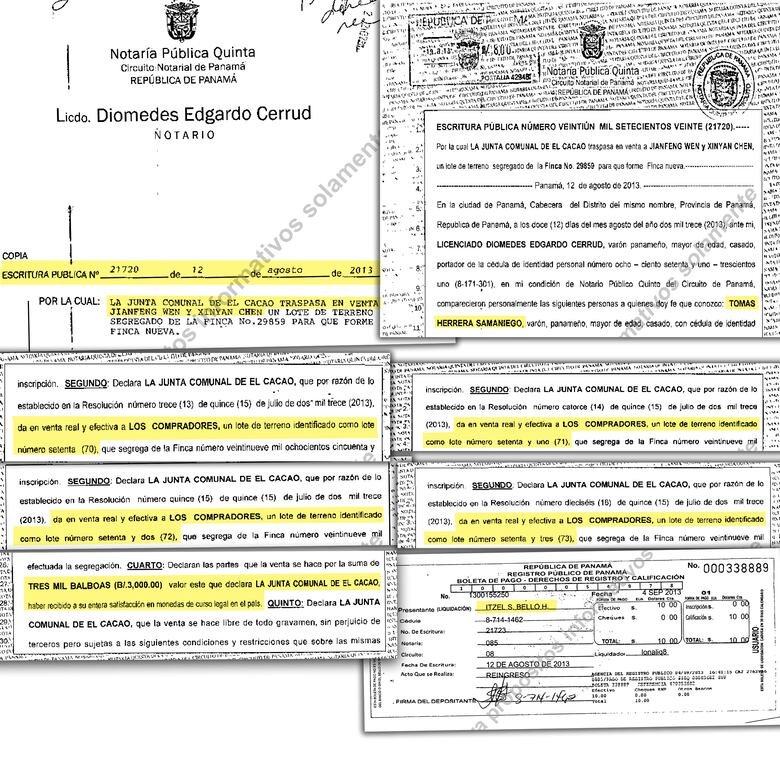 Compraventa de finca en Lídice: ‘Hable con la diputada Ábrego’