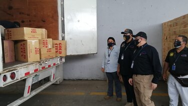 Decomisan cigarrillos valorados en más de un millón de dólares en Veraguas