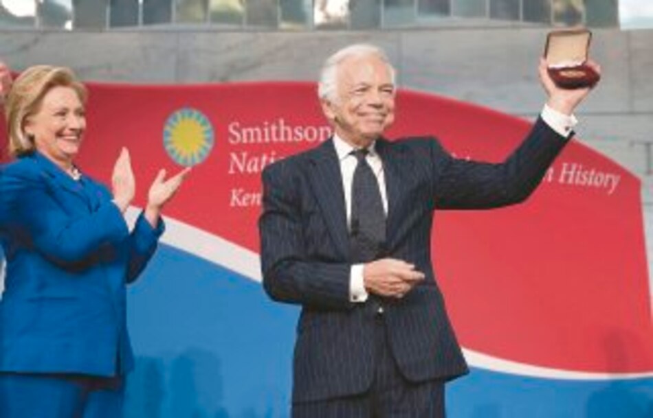 El Smithsonian honra a Ralph Lauren