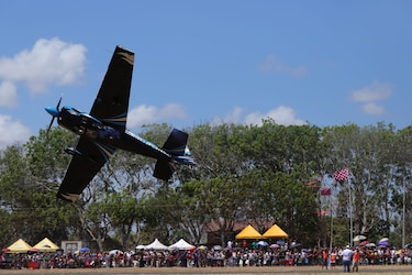 Así se vivió el Festival Aéreo en Guararé