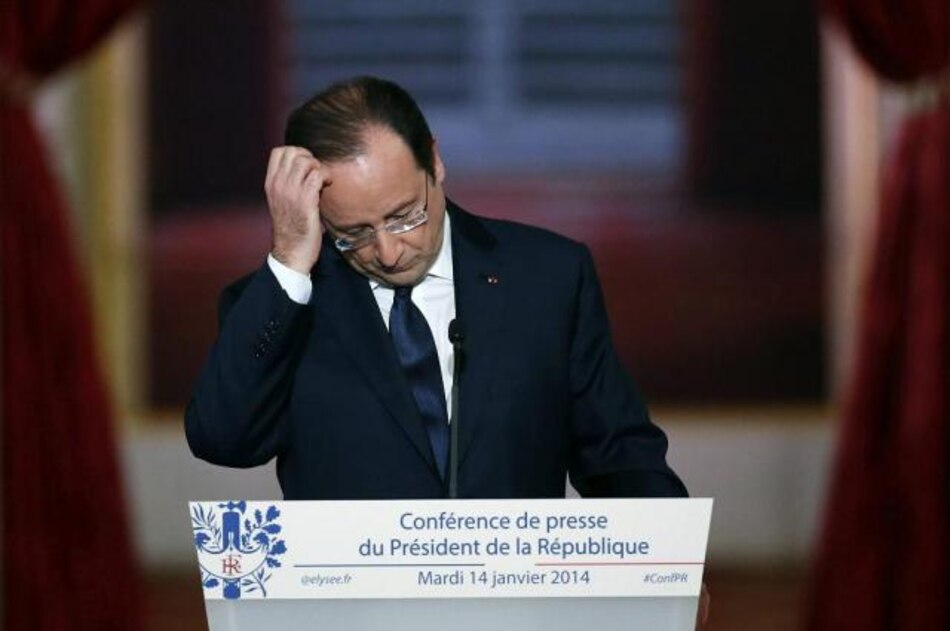 Hollande reconoce crisis en su pareja