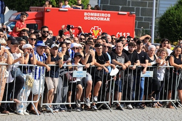 Las conmovedoras imágenes del funeral de Diogo Jota y su hermano André Silva