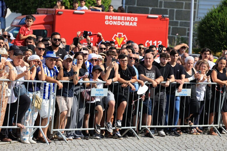 Las conmovedoras imágenes del funeral de Diogo Jota y su hermano André Silva