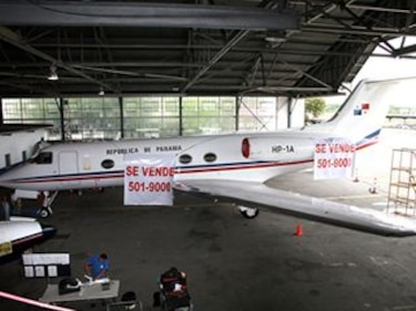 MEF declara desierta la licitación del antiguo avión presidencial