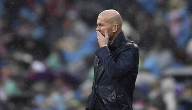 Para Zidane la derrota del Madrid es injusta