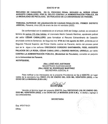 El nuevo presidente del Consejo Municipal de San Miguelito tiene condena por peculado