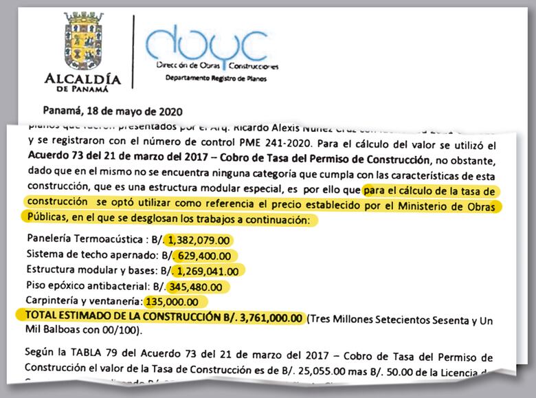 Continúa pugna por el valor del hospital modular de Albrook