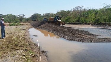 Los Santos: canalizan el río Guánico debido a erosión