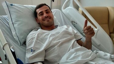 Iker Casillas: 'Un susto grande'