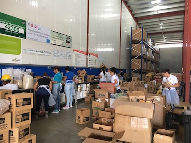 Completan entrega de un millón de porciones de alimentos al BAP